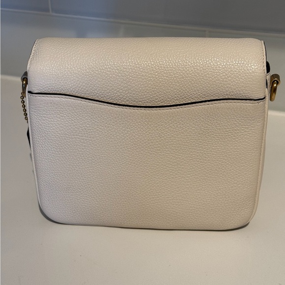 Coach Cassie 19 WITH CHAIN INCLUDED • (Chaulk/White) • (Like New) - Picture 5 of 8